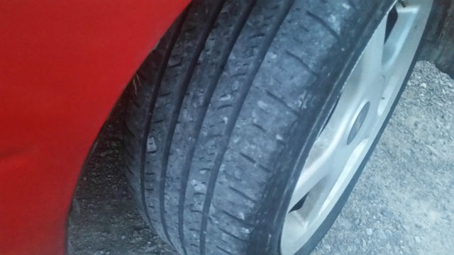 1994 Red Toyota Paseo Coupe