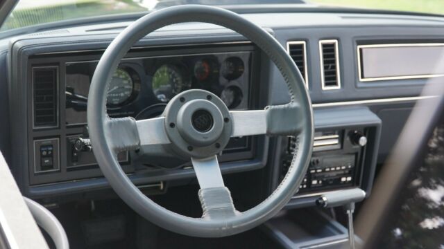 1987 Black Buick Regal Coupe