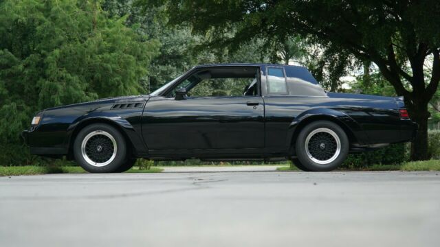 1987 Black Buick Regal Coupe