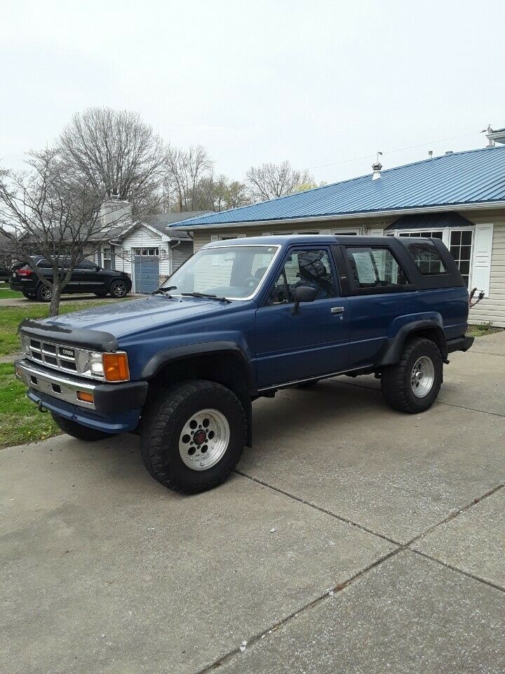 1986 Blue Toyota 4Runner Convertible