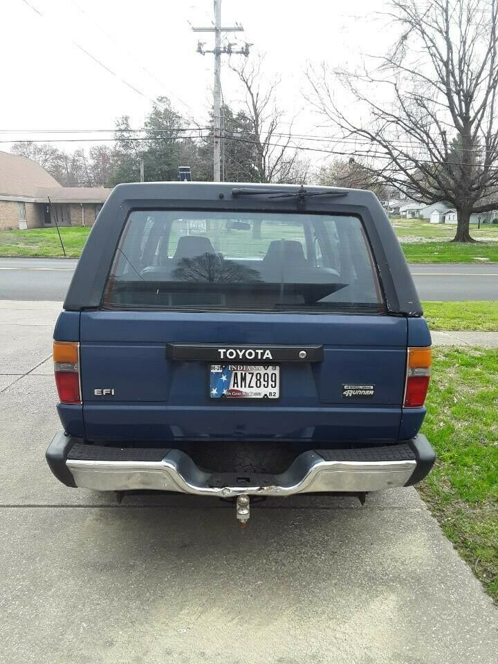1986 Blue Toyota 4Runner Convertible