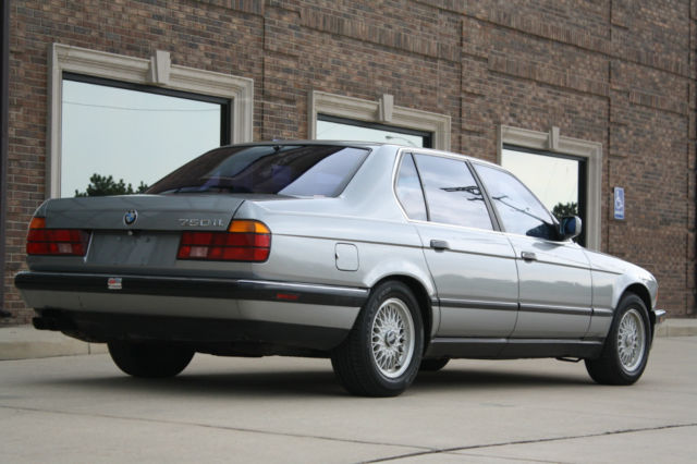 1989 Gray BMW 7-Series Sedan