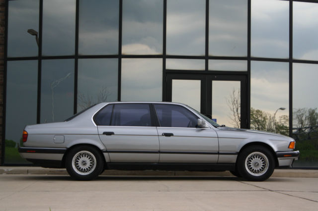 1989 Gray BMW 7-Series Sedan