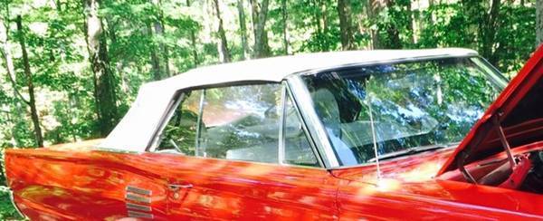 1966 Red Dodge Coronet Convertible