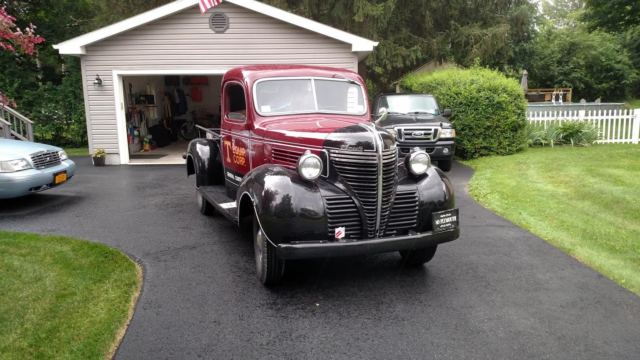 1940 Maroon/Black Plymouth Other Standard Cab Pickup