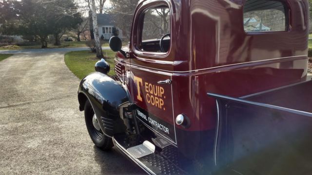 1940 Maroon/Black Plymouth Other Standard Cab Pickup