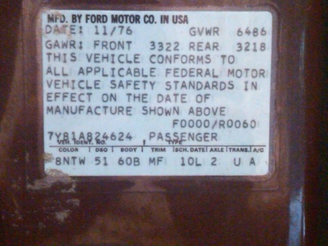 1977 Burgundy Lincoln Continental Coupe