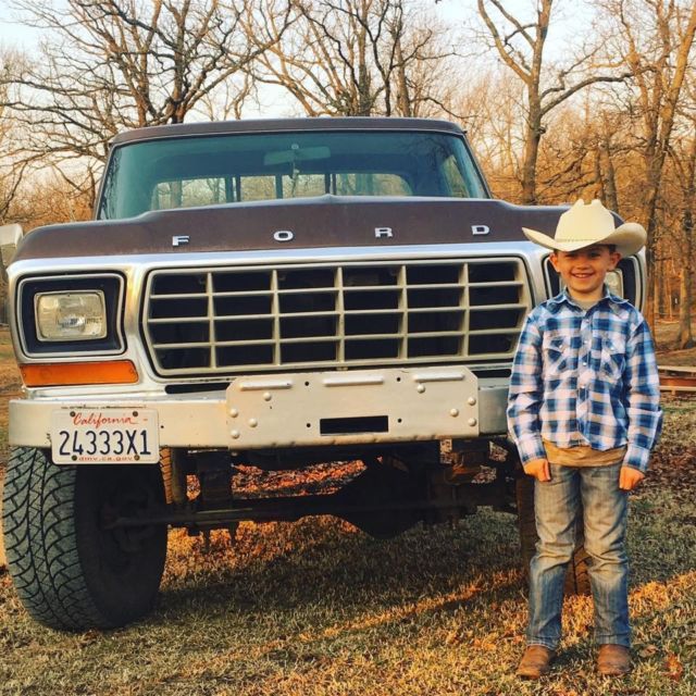 1979 Brown Ford F-250 Cab & Chassis