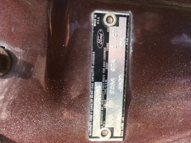 1979 Brown Ford F-250 Cab & Chassis