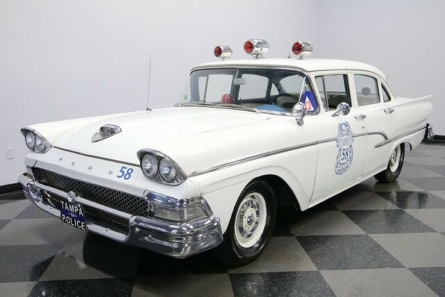 1958 White Ford Other Sedan