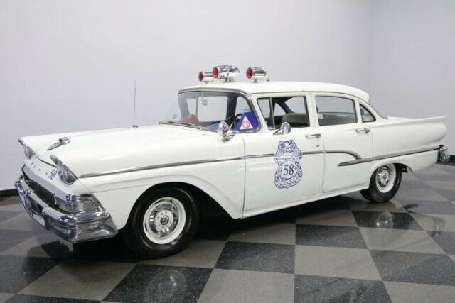 1958 White Ford Other Sedan