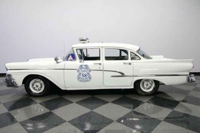 1958 White Ford Other Sedan