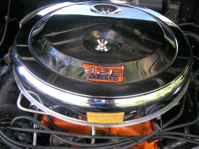 1966 BLACK Dodge Coronet 2 DOOR HARD TOP