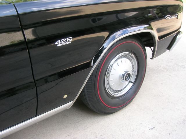 1966 BLACK Dodge Coronet 2 DOOR HARD TOP