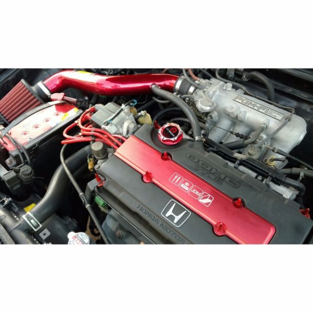 1990 Black Honda CRX Sport