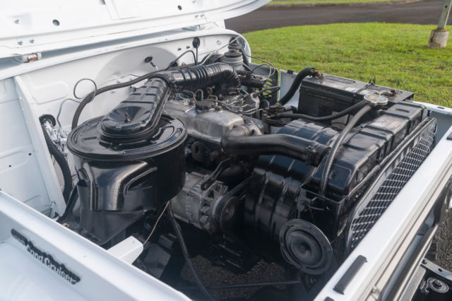 1973 White Toyota Land Cruiser