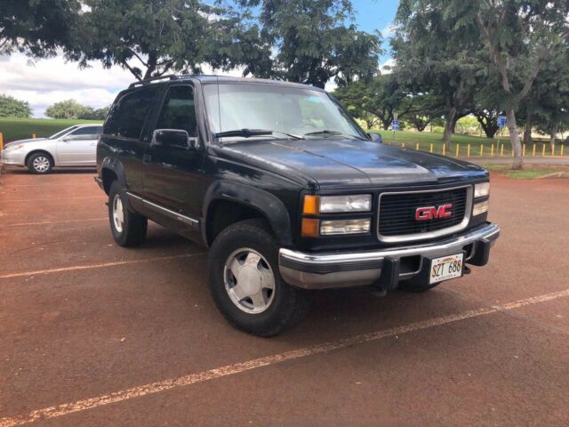 1994 Black GMC Yukon 2 Door SUV