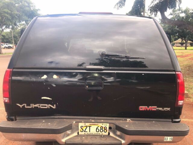 1994 Black GMC Yukon 2 Door SUV