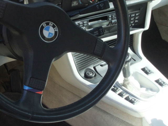 1987 BLACK BMW M6 BIG COUPE M6