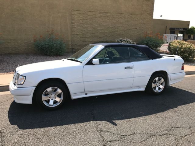 1994 White Mercedes-Benz E-Class Convertible