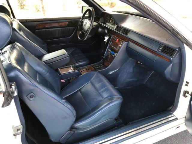 1994 White Mercedes-Benz E-Class Convertible