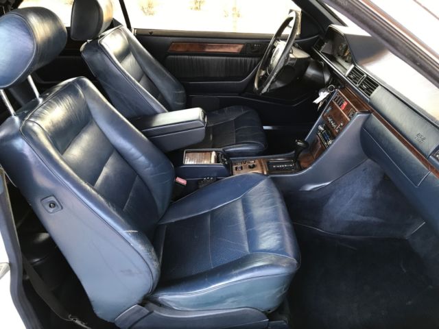 1994 White Mercedes-Benz E-Class Convertible