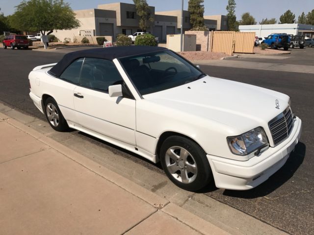 1994 White Mercedes-Benz E-Class Convertible