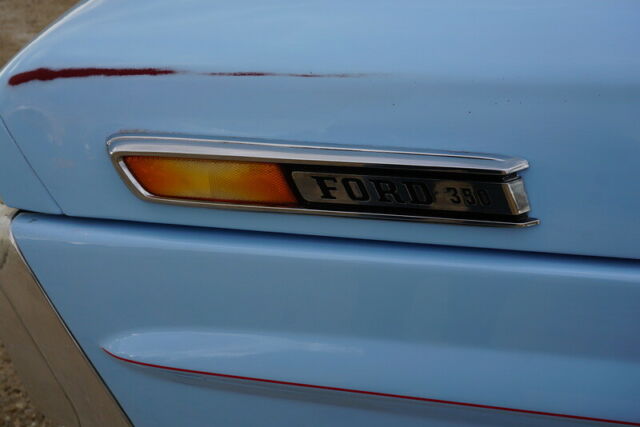 1972 Patina Blue Ford F-100 Standard Cab Pickup