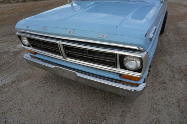 1972 Patina Blue Ford F-100 Standard Cab Pickup