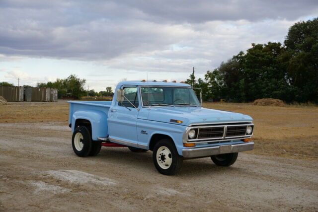 1972 Patina Blue Ford F-100 Standard Cab Pickup