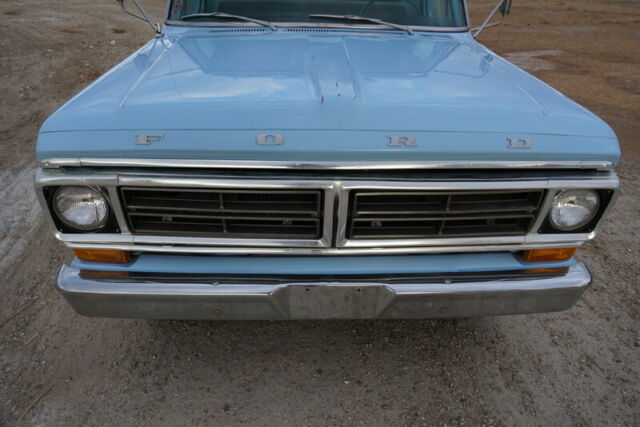 1972 Patina Blue Ford F-100 Standard Cab Pickup