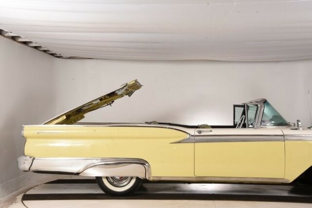 1959 Gold Ford Fairlane Convertible