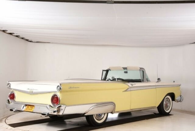 1959 Gold Ford Fairlane Convertible