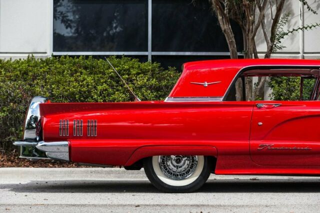 1960 Red Ford Thunderbird Coupe