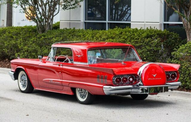1960 Red Ford Thunderbird Coupe