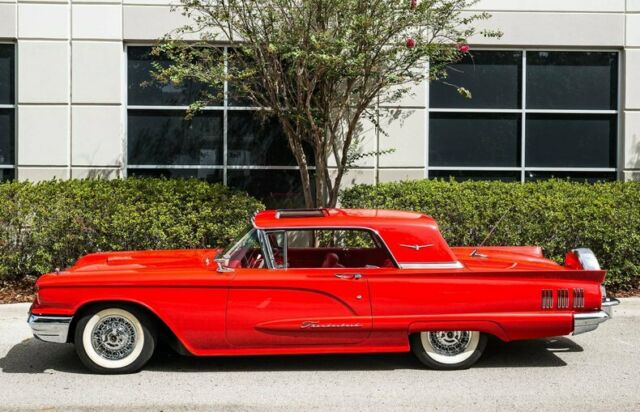 1960 Red Ford Thunderbird Coupe