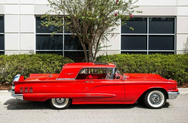 1960 Red Ford Thunderbird Coupe
