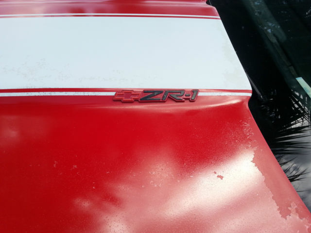 1987 Red Chevrolet Corvette Hatchback