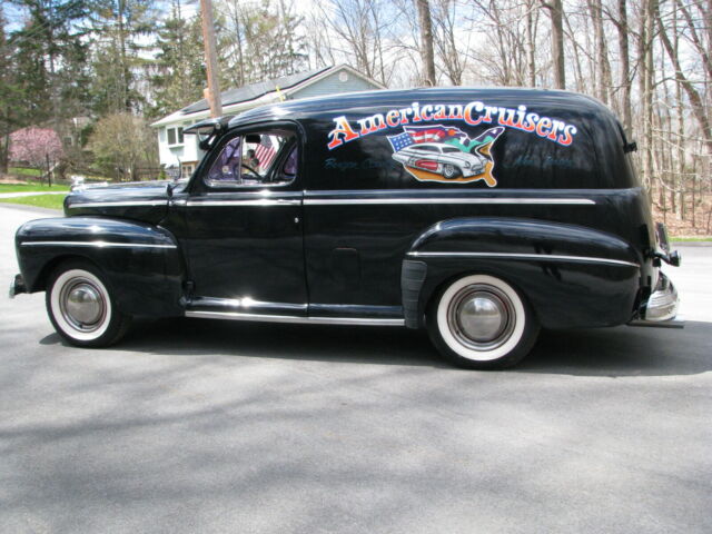 1947 Blue Ford Sedan Delivery Wagon