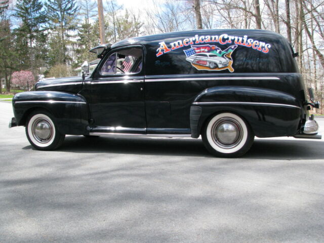 1947 Blue Ford Sedan Delivery Wagon