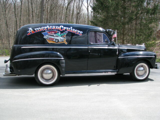 1947 Blue Ford Sedan Delivery Wagon