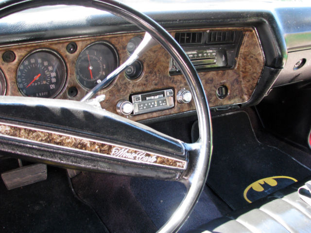 1971 Red Chevrolet Monte Carlo Coupe