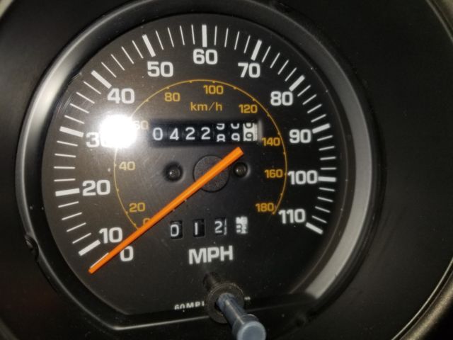 1990 Red Toyota Land Cruiser