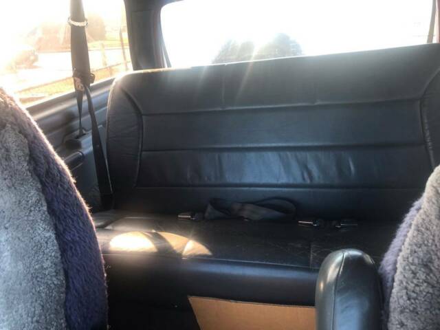 1993 Burgundy Ford Bronco SUV