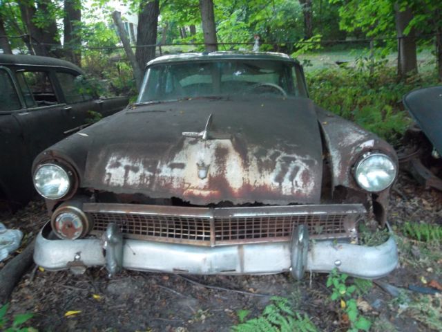 1955 ORCHIDE N WHITE Ford Crown Victoria Coupe
