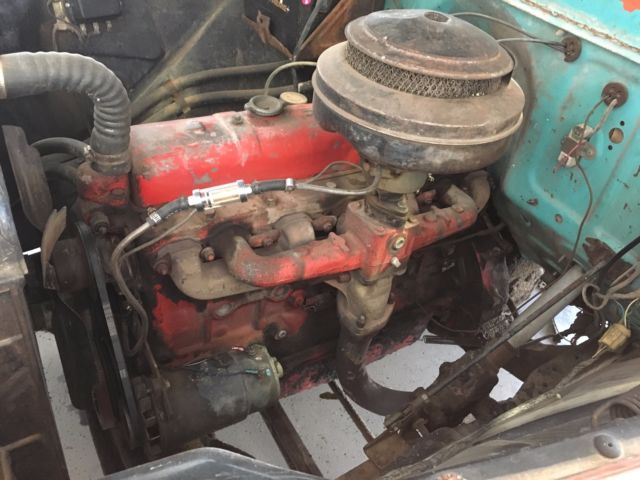 1959 Orange GMC 100 Standard Cab Pickup