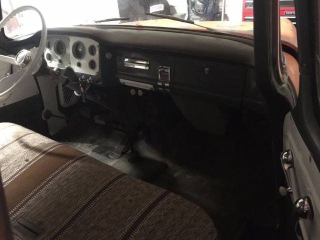 1959 Orange GMC 100 Standard Cab Pickup