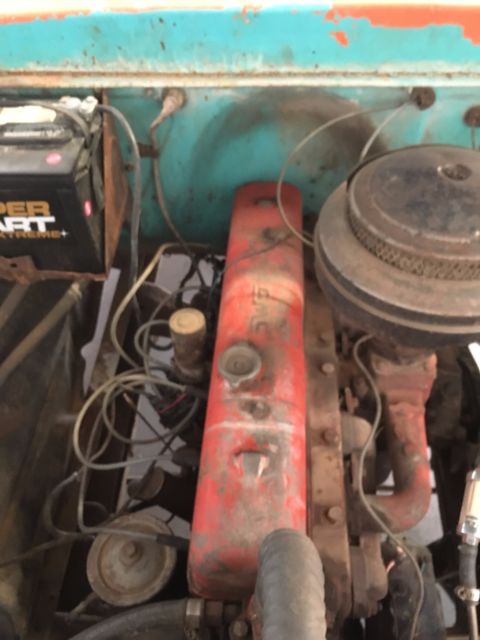 1959 Orange GMC 100 Standard Cab Pickup