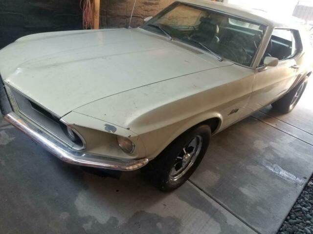 1969 Tan Ford Mustang