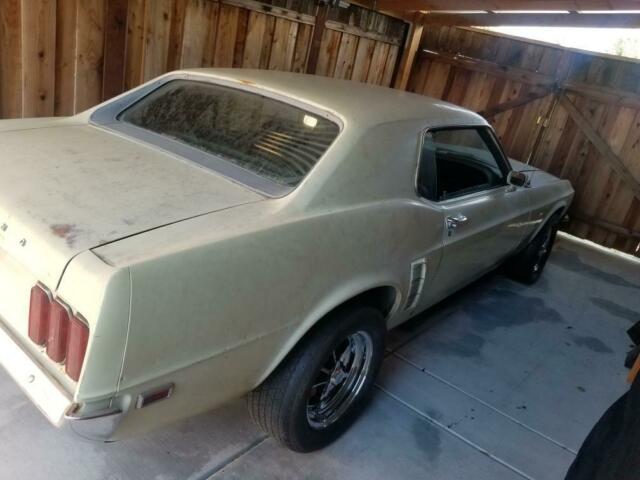1969 Tan Ford Mustang